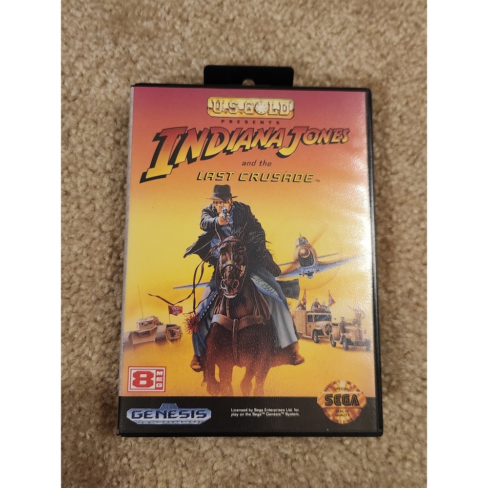 Indiana Jones and the Last Crusade Sega Genesis CIB